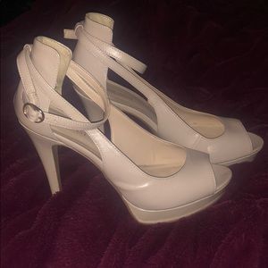 Nude Platform Heels